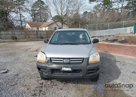 2008 Kia Sportage Lx z USA, uszkodzony, nr VIN KNDJF724187466180